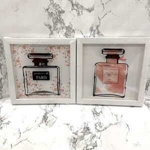 *NEW & SEALED* Home Decor, Fashionista Pairs Perfume Art Work